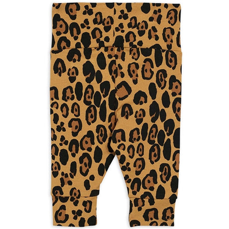 Mini Rodini Basic Leopard Newborn Leggings 2