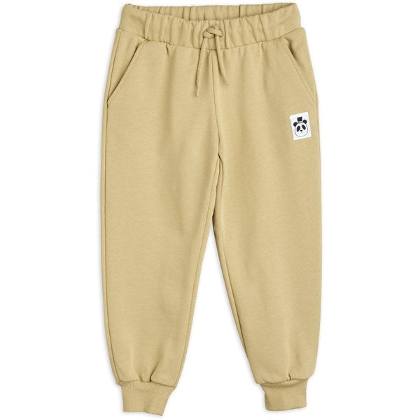 Mini Rodini Beige Basic Solid Sweatpants 4