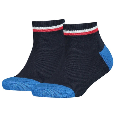 Tommy Hilfiger 2-pak Iconic Sports Quality Socks Midnight Blue