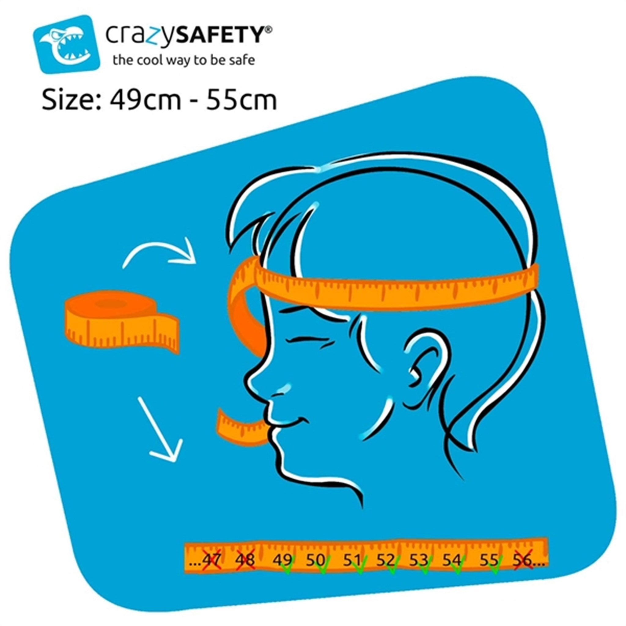 Crazy Safety Shark Bicycle Helmet Blue 4