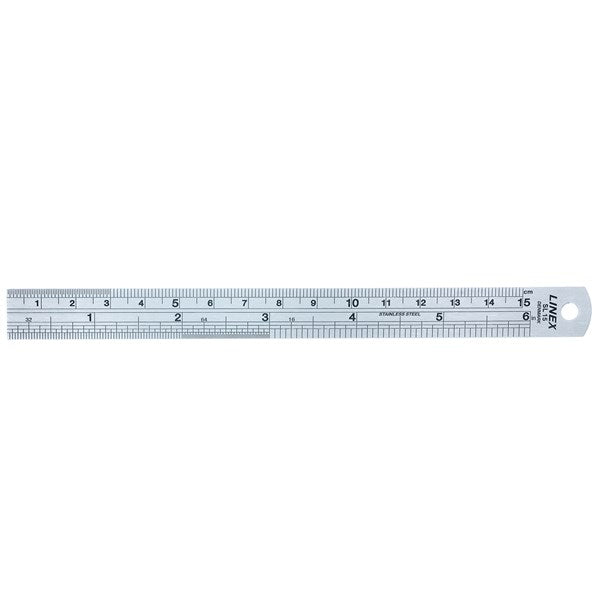 Linex Sl 15 Steel Ruler Grey