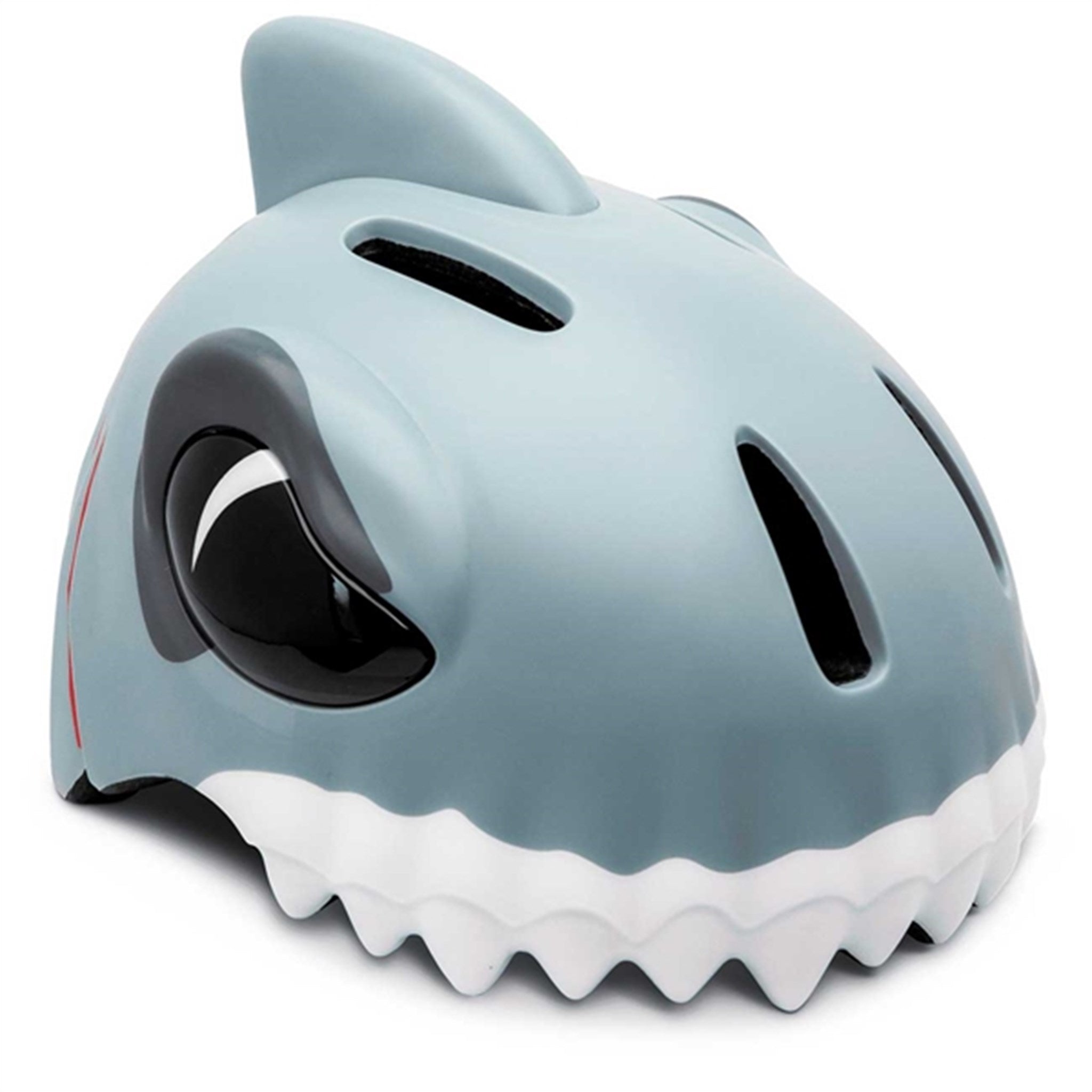 Crazy Safety Shark Bicycle Helmet Grey