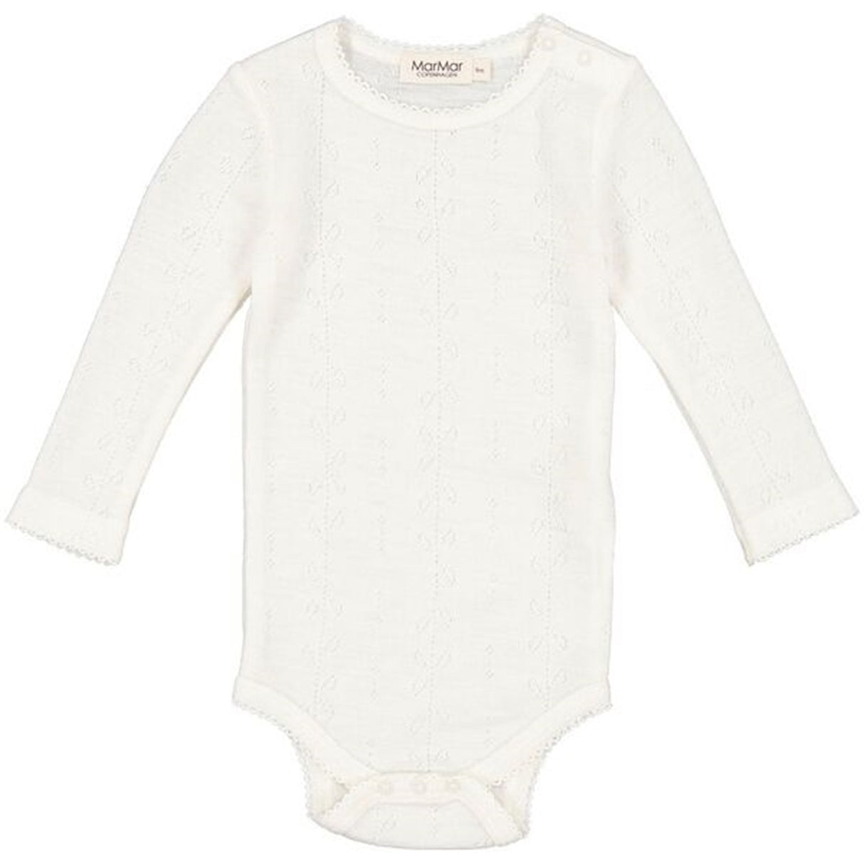 MarMar Wool Pointelle Natural Benedikte Body