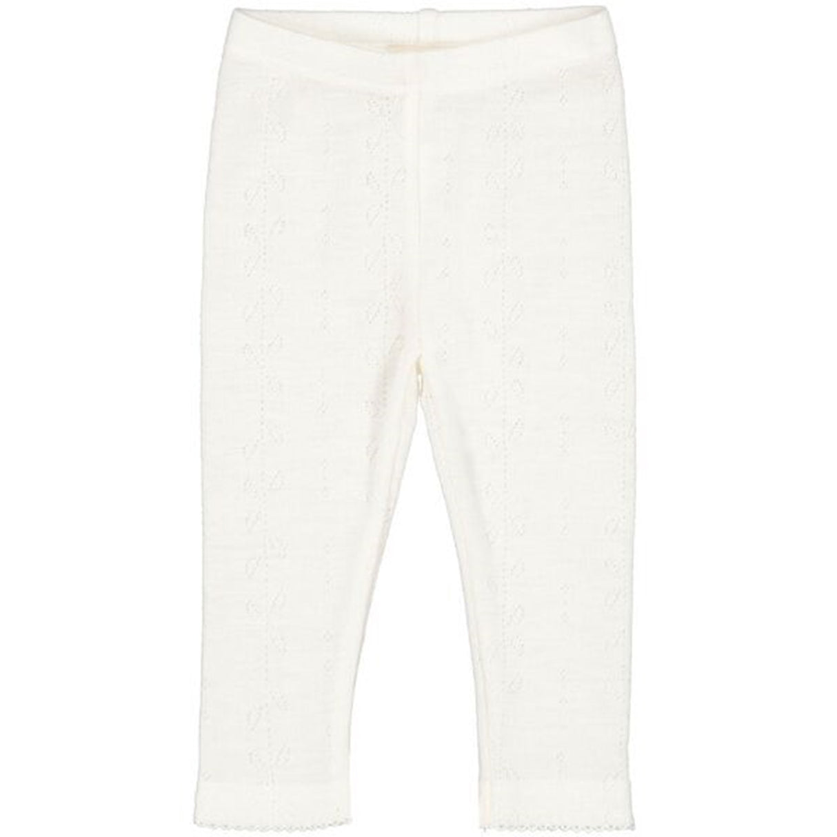 MarMar Wool Pointelle Natural Leggings