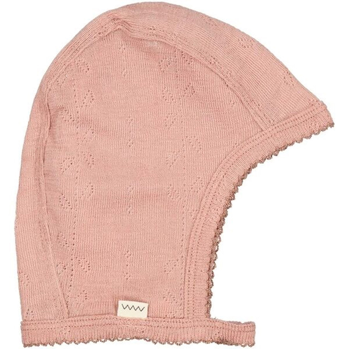 MarMar Wool Pointelle Burnt Rose Hat