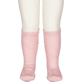 MarMar Faded Rose Pointelle Knee Socks 3