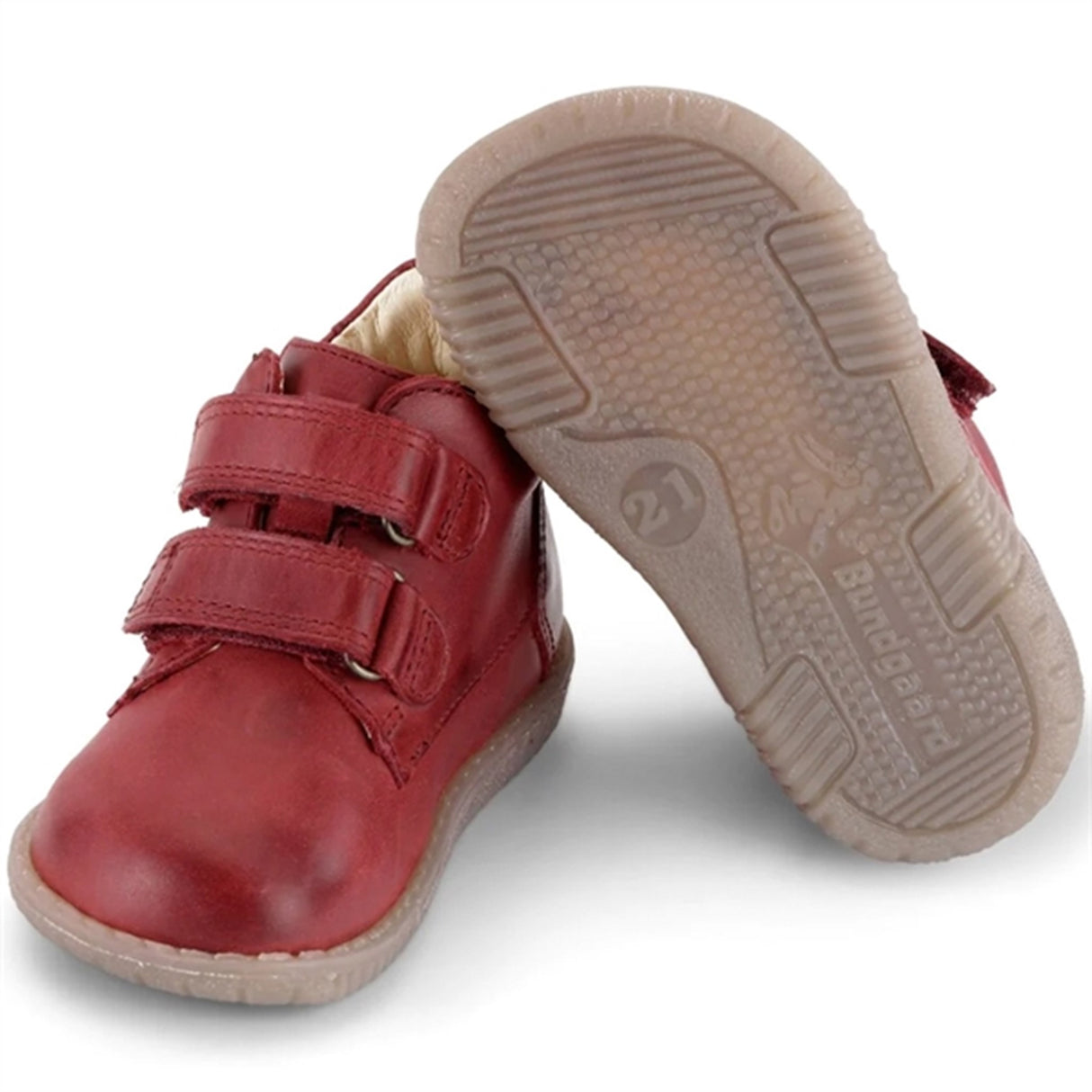 Bundgaard Ruby II Velcro Red Shoe