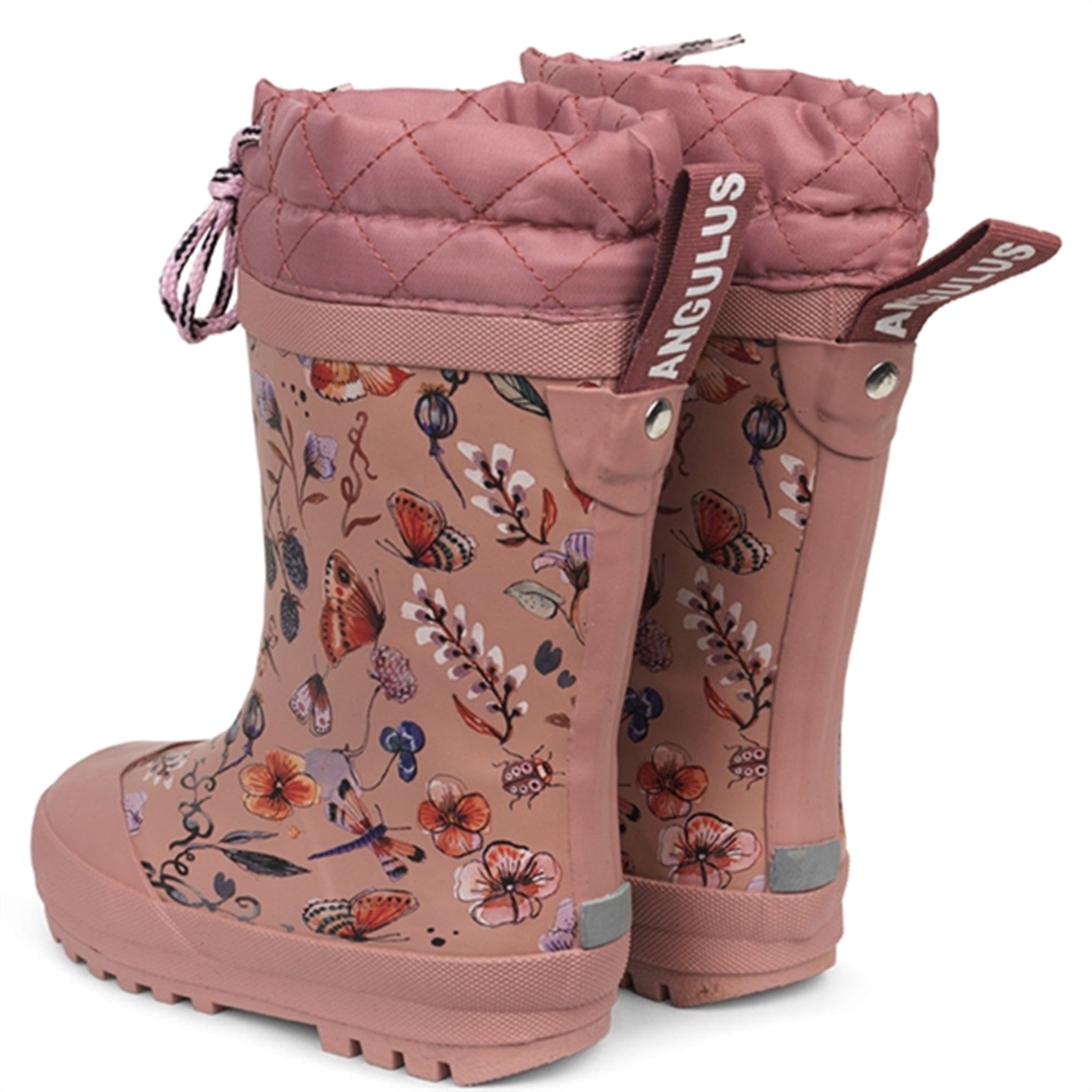 Angulus Thermo Rubber Boots Butterfly Print 5