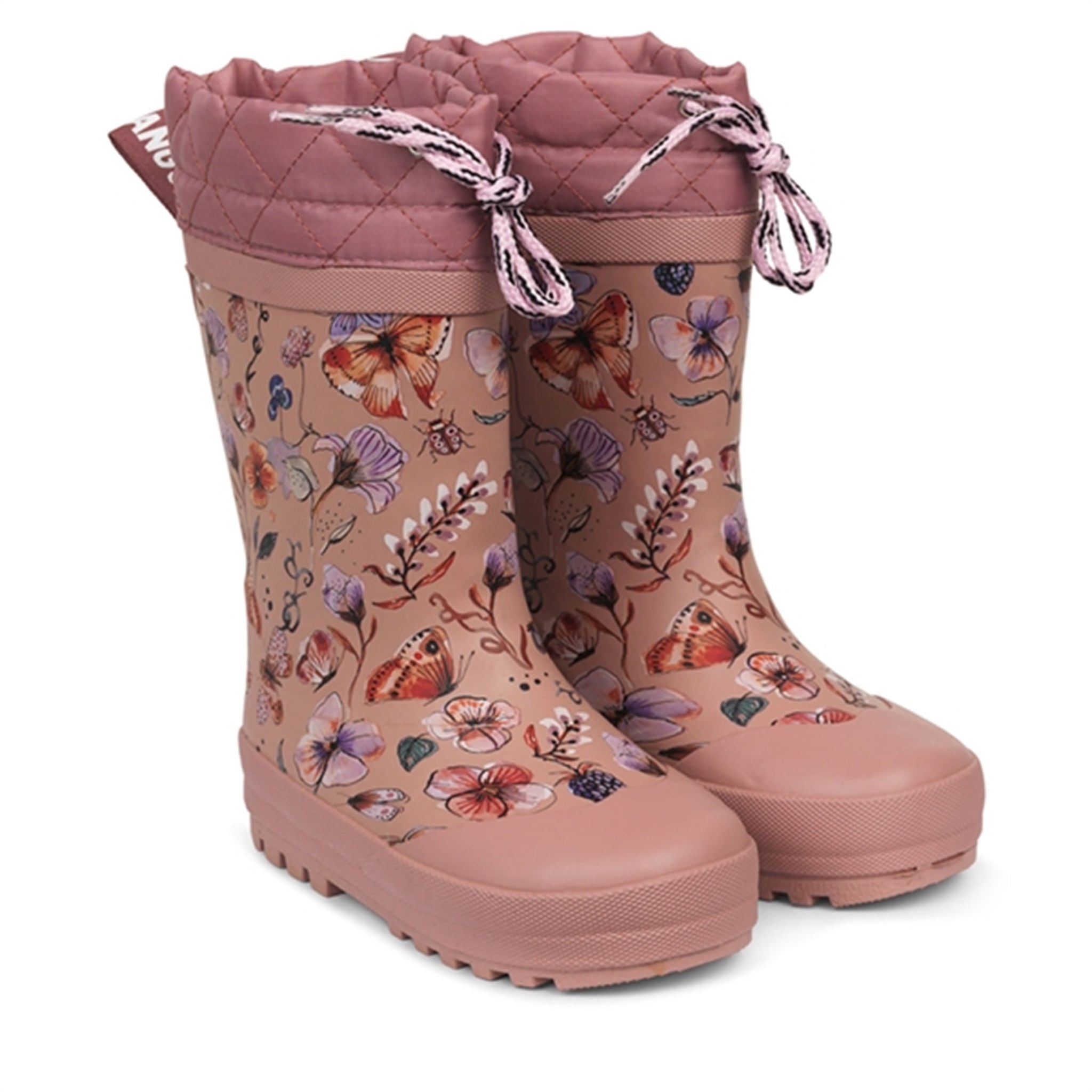 Angulus Thermo Rubber Boots Butterfly Print