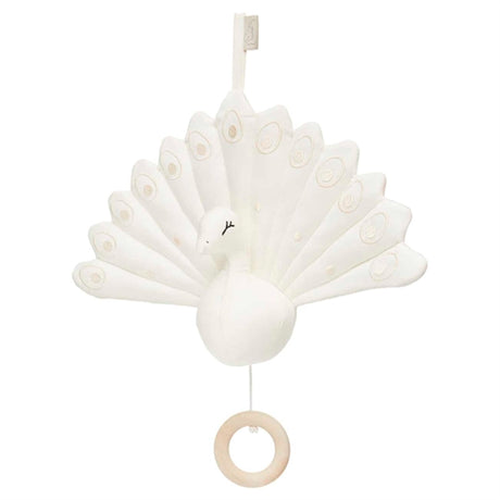 Cam Cam Copenhagen Mobile Music Peacock Creme White