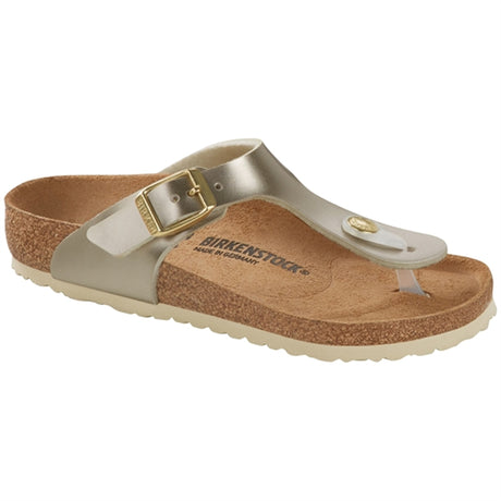 Birkenstock Gizeh Kids Electric Metallic Gold Sandals 2