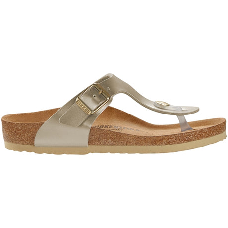 Birkenstock Gizeh Kids Electric Metallic Gold Sandals