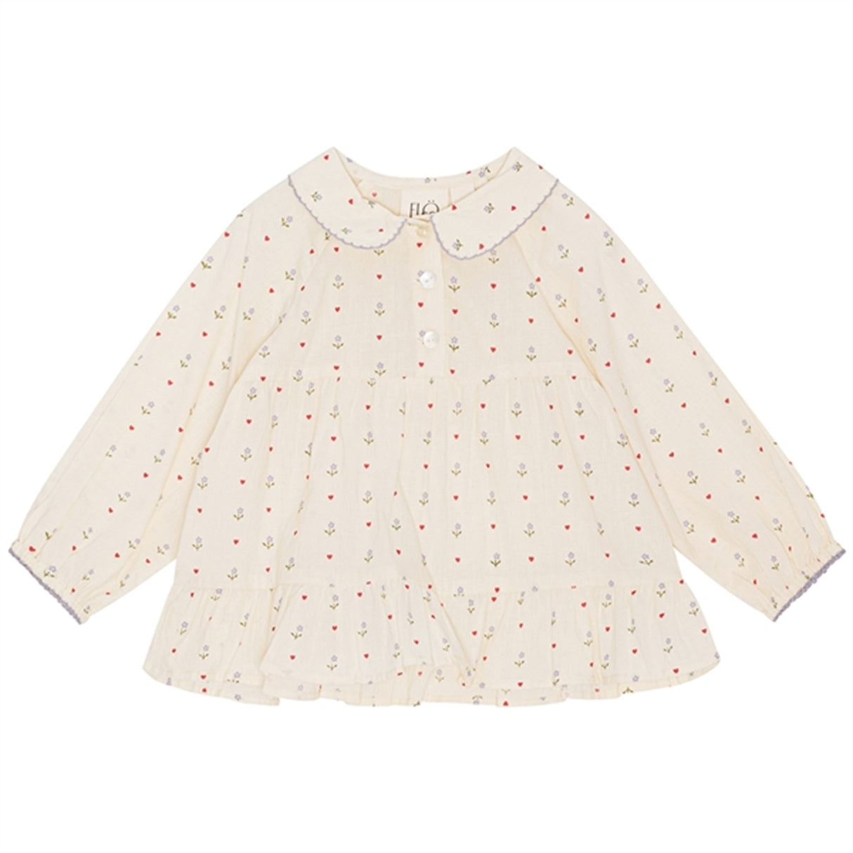 Flöss Wilma Blouse Heart Print