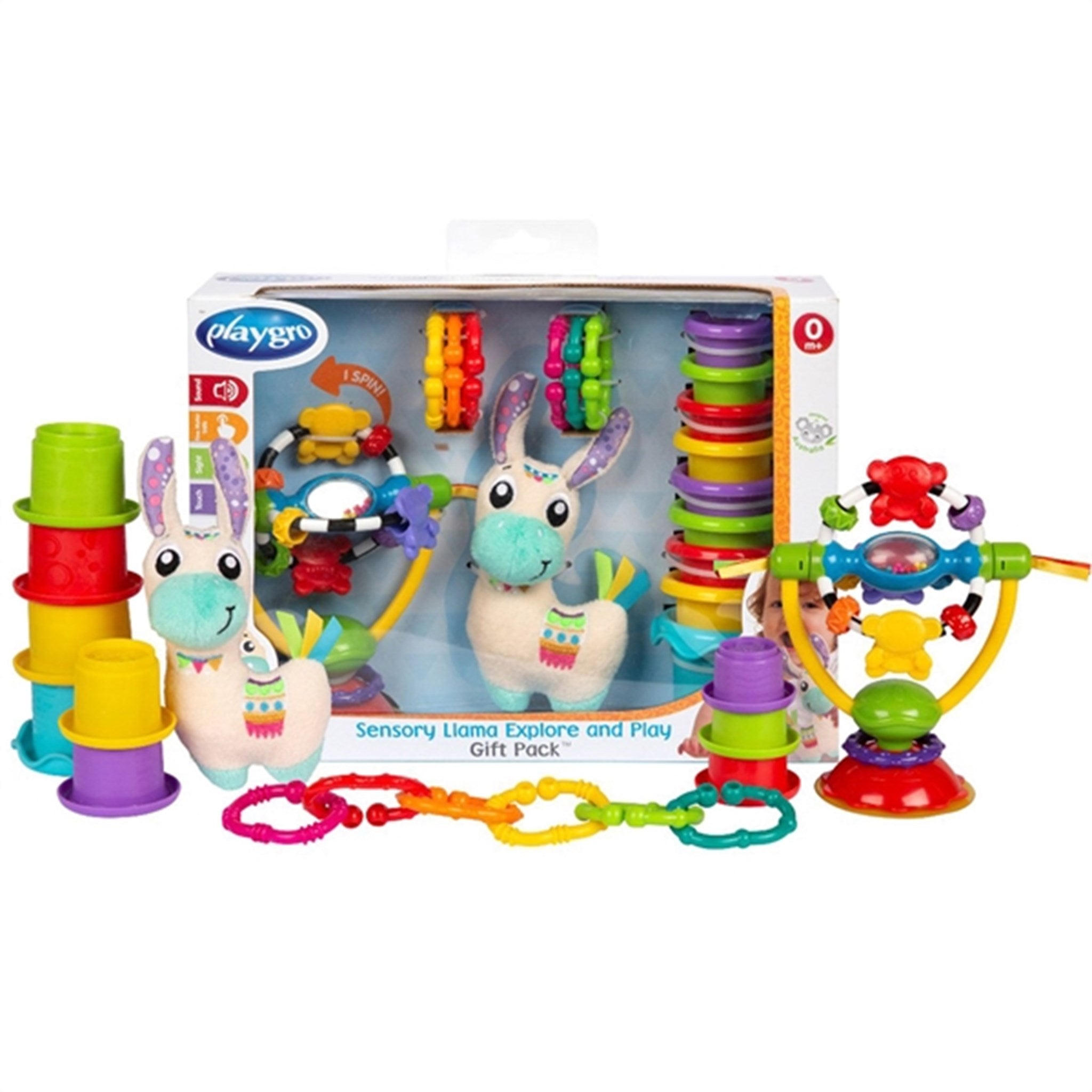 Playgro Gift Box Rattles & Llama