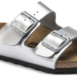 Birkenstock Arizona Kids BF Electric Metallic Silver Sandals 2