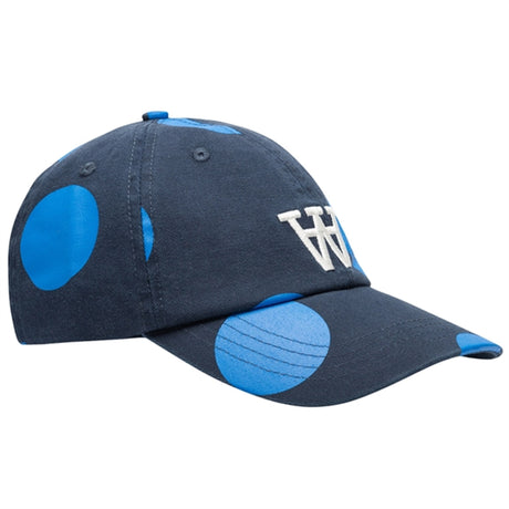 Wood Wood Navy Sim Pois Kids Cap