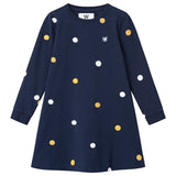 Wood Wood Navy Aya Pois Dress