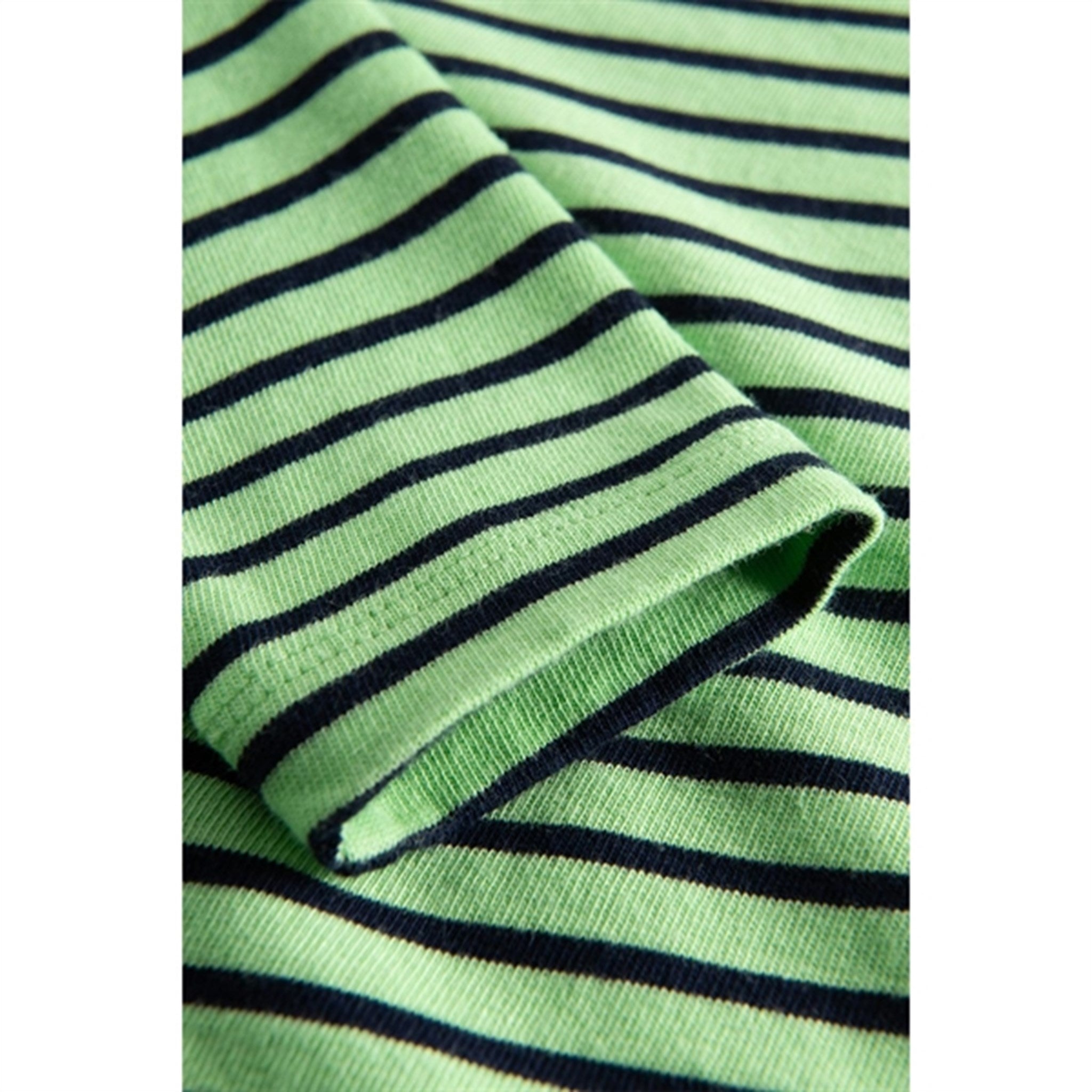 Wood Wood Pale Green/Navy Stripes Kim Shirt 2