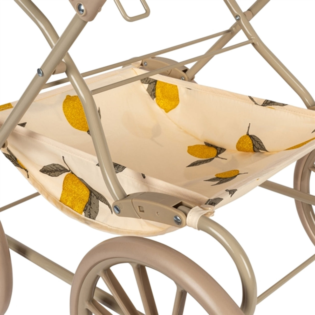 Konges Sløjd Doll Pram Glitter Mon Grand Citron Glitter