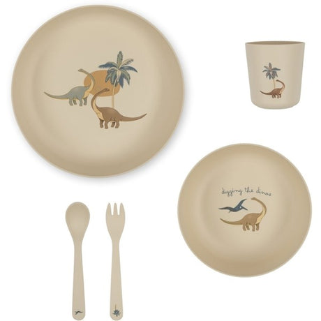 Konges Sløjd Dinner Set Dino