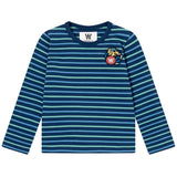 Wood Wood Navy stripes Kim Doggy Patch Blouse