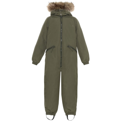 Ver de Terre Winthersuit w. Fur Dark Olive