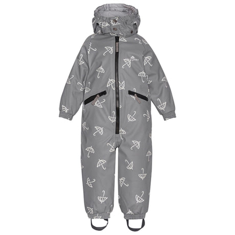 Ver de Terre Rubber Winter Suit Grey Print