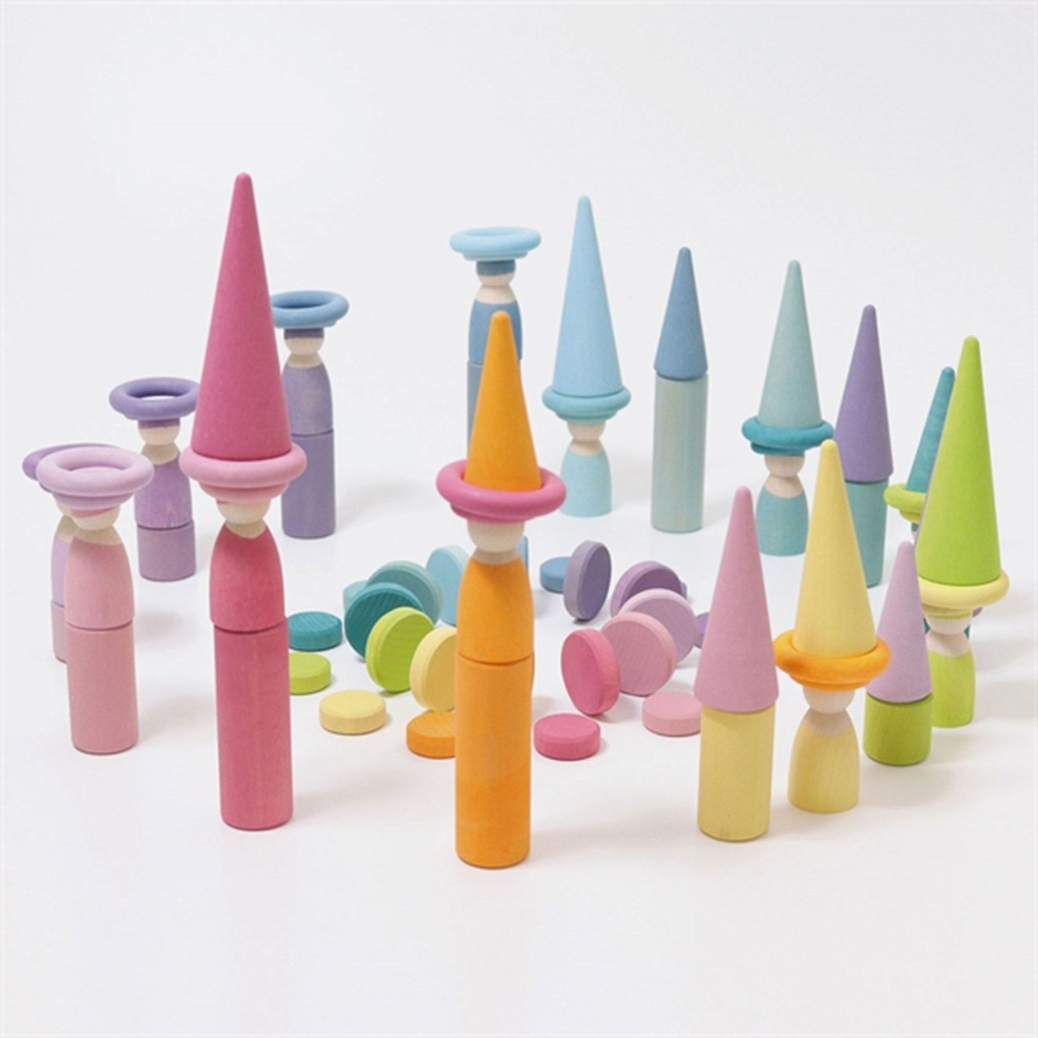 GRIMM´S Stacking Game Small Pastel Rollers 3