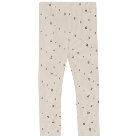 Monsieur Mini Mini Chocolate AOP Simple Leggings