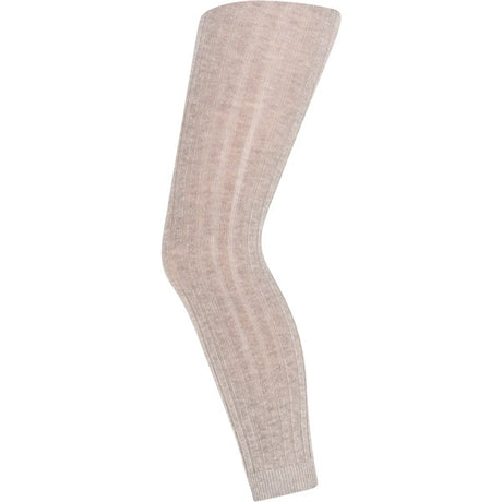 MP Danmark 230 Cotton Rib Leggings 489 Light Brown Melange