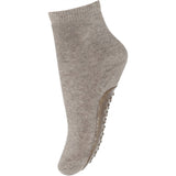 MP 7951 Wool Anstislip Socks Light Brown Melange