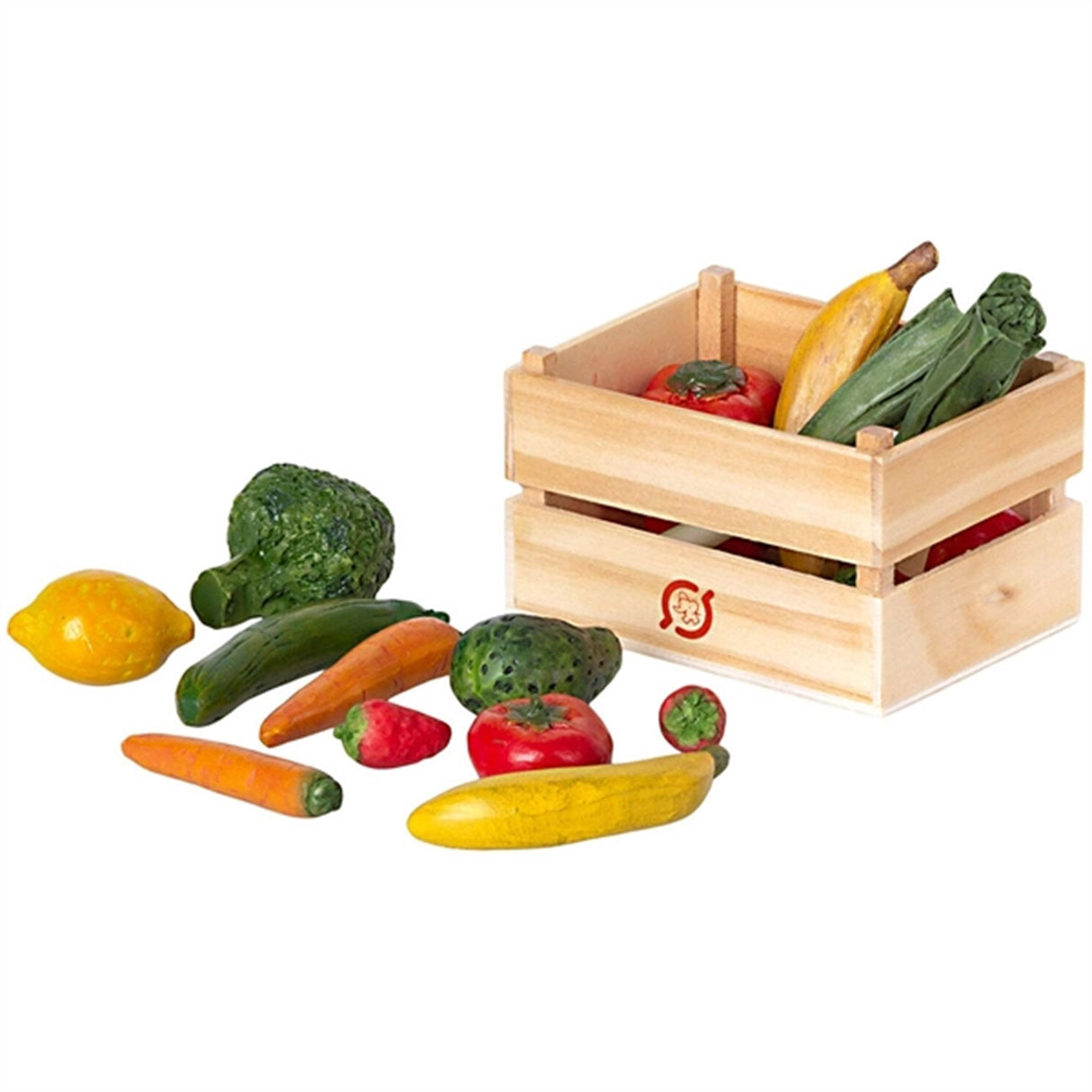 Maileg Miniature Veggies And Fruits Box