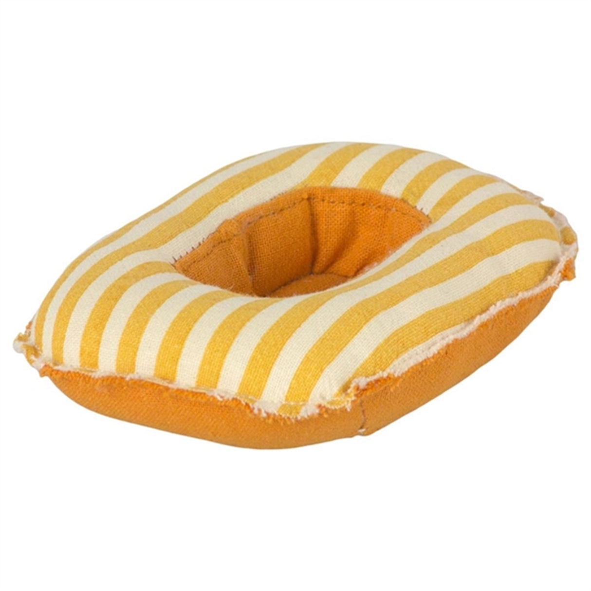 Maileg Rubber Boat Yellow Stripe