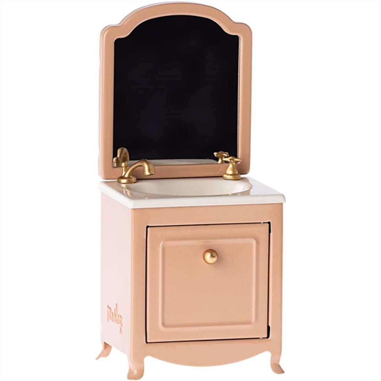 Maileg Sink Dresser w. Mirror Dark Powder