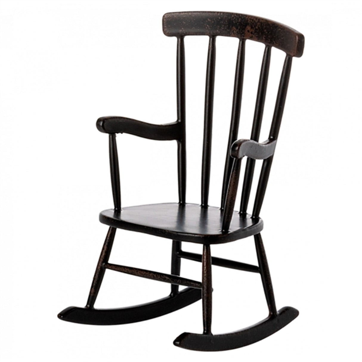 Maileg Rocking Chair, Mouse - Anthracite