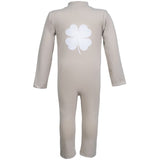 Petit Crabe Latte Lou Onesie with Zipper 6