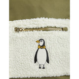 Mini Rodini Penguin Emb Backpack Green