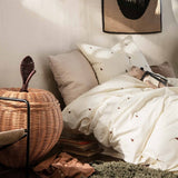 Ferm Living Bedding Pear Offwhite/Cinnamon