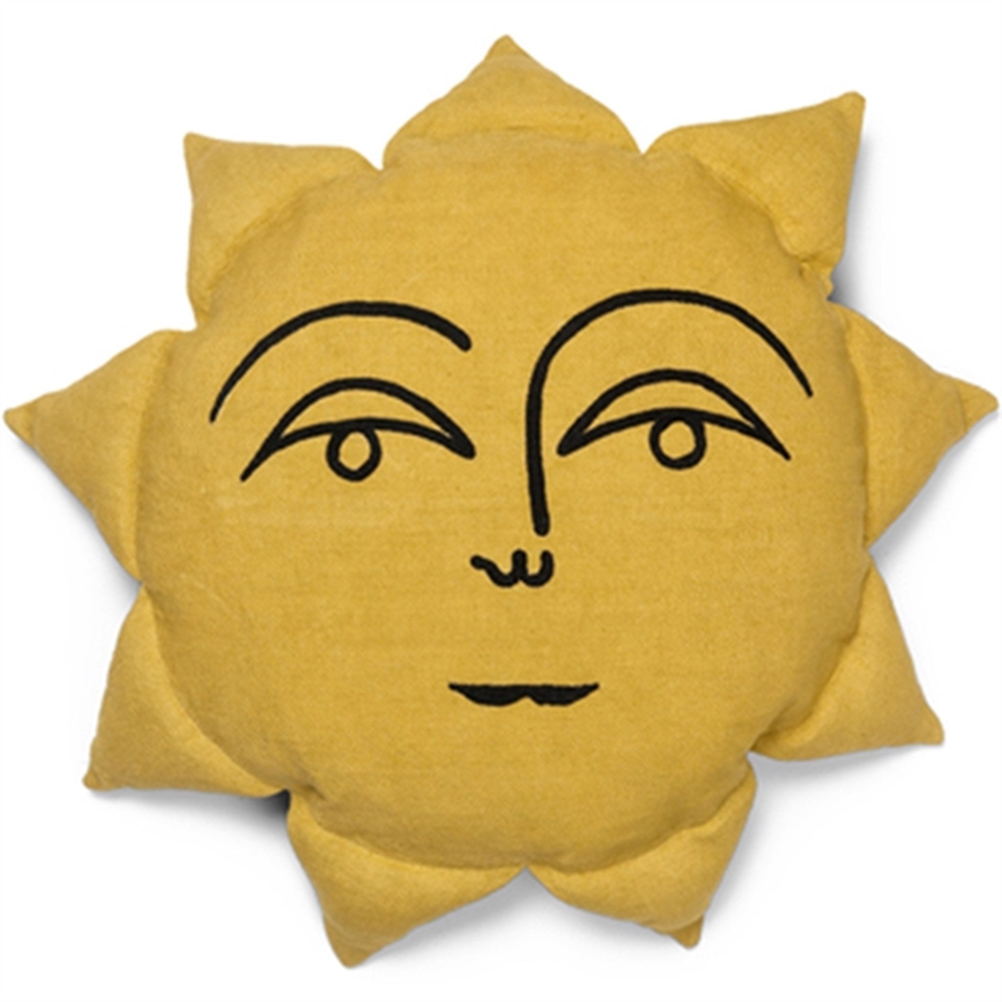 Ferm Living Sun Pillow Yellow
