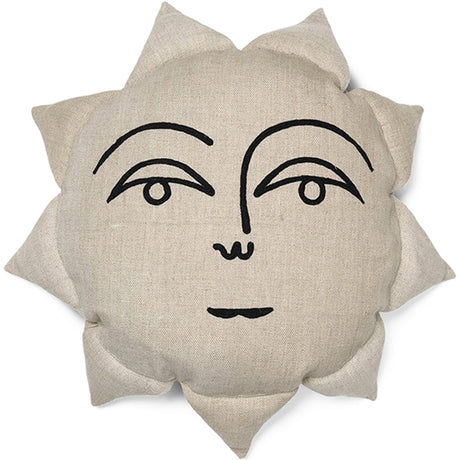 Ferm Living Sun Pillow Natural