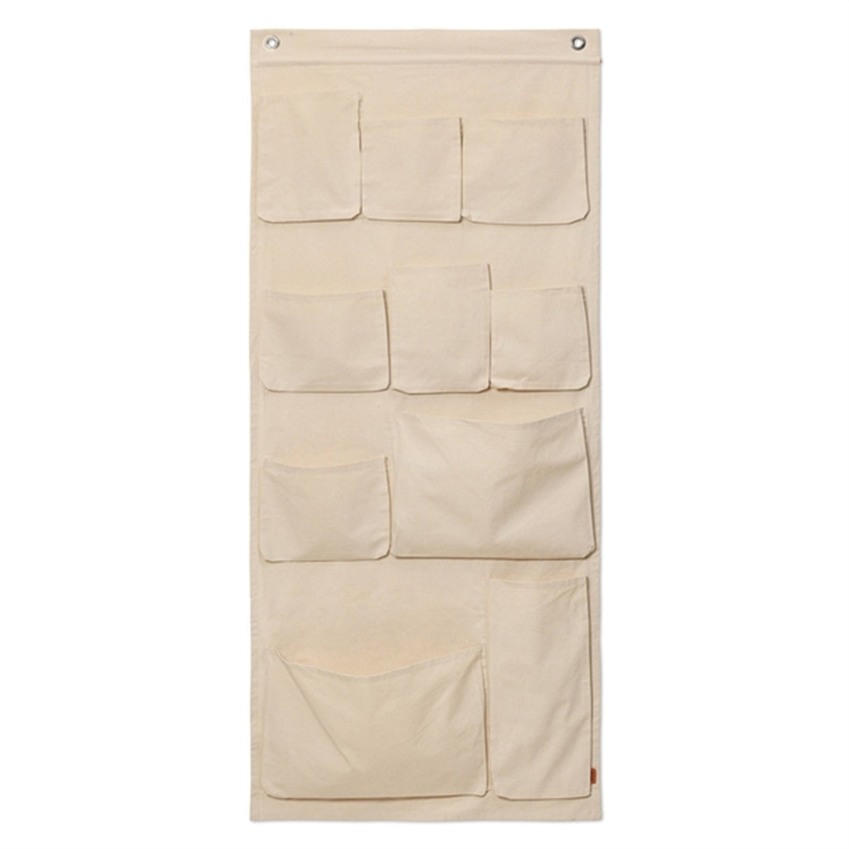 Ferm Living Canvas Wall Pockets XL Off-White