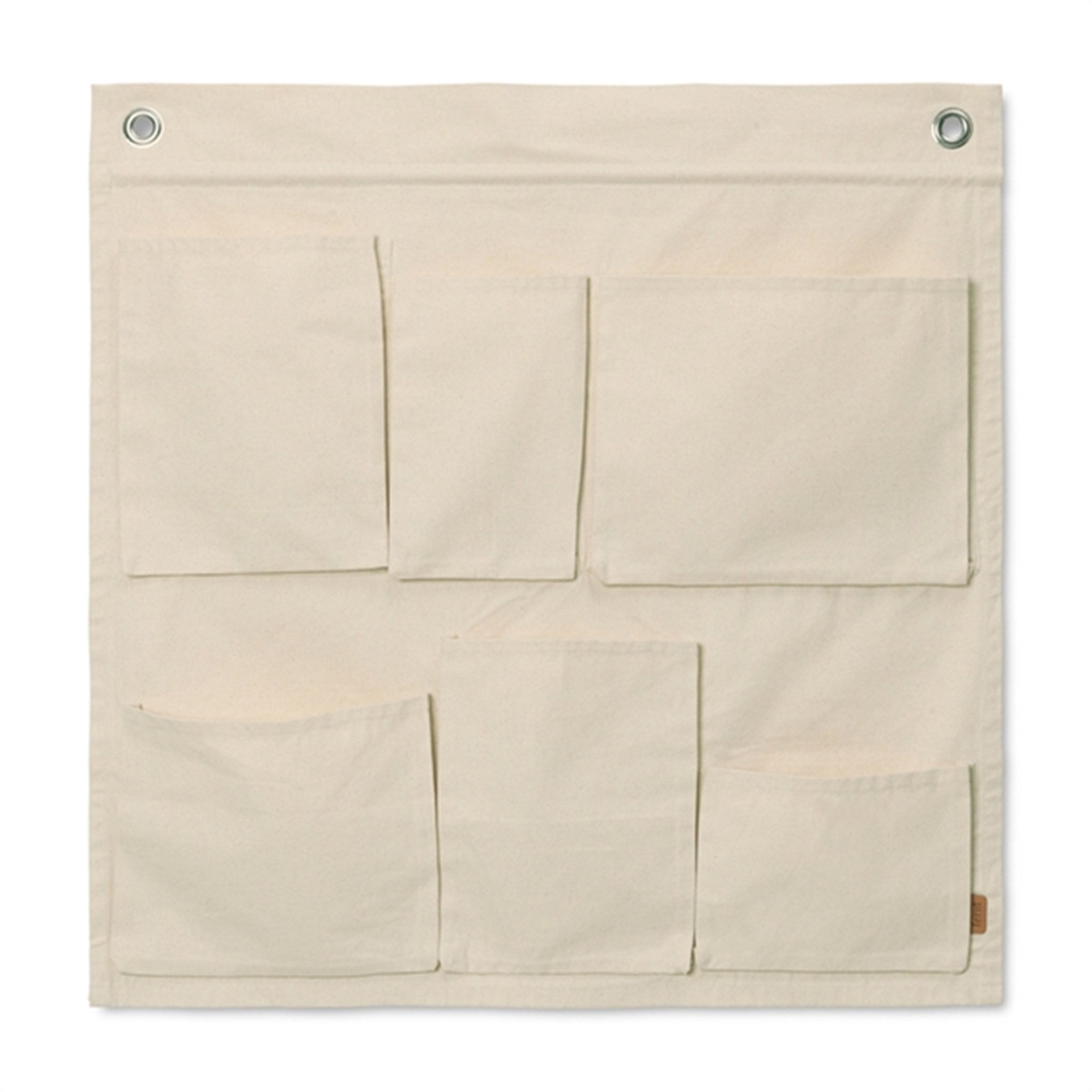 Ferm Living Canvas Wall Pockets Off-White