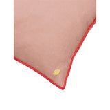 Ferm Living Contrast Linen Cusion Dusty Rose