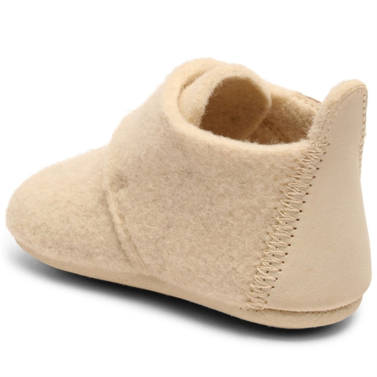 Bisgaard Baby Wool Home Shoe Creme