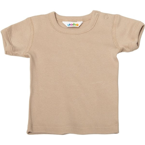 Joha Cotton Beige T-Shirt