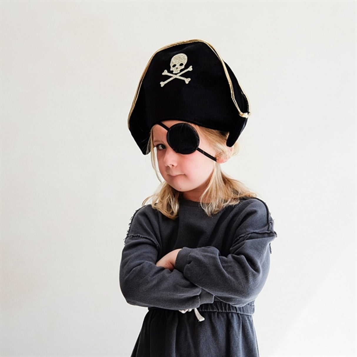 Mimi & Lula Pirate Hat And Eye Patch 2