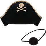 Mimi & Lula Pirate Hat And Eye Patch