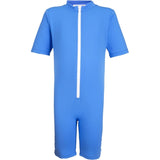 Petit Crabe Azure Noe Onesie with Zipper