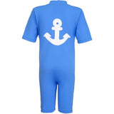 Petit Crabe Azure Noe Onesie with Zipper 3