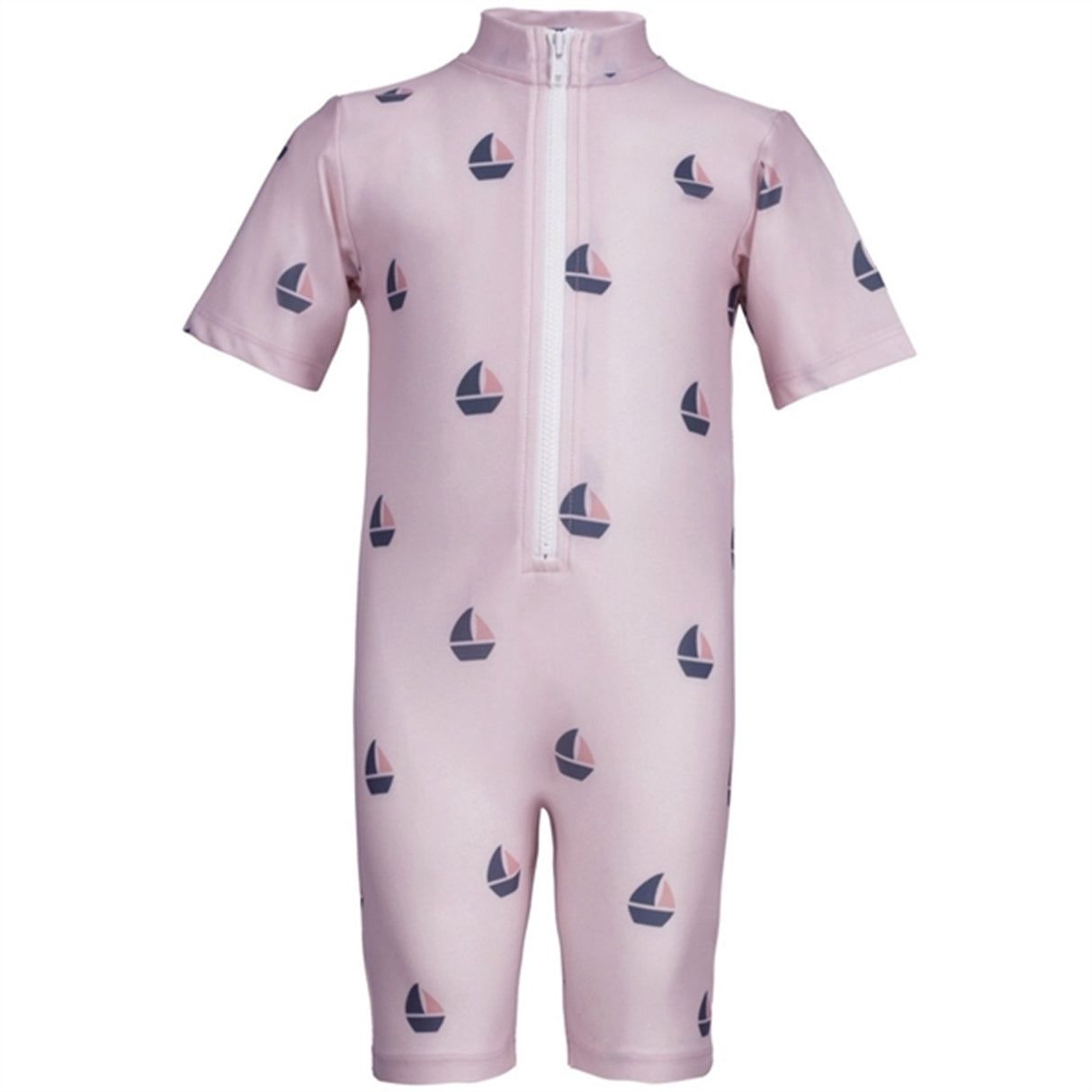 Petit Crabe Rose Boat Natsu Onesie with Zipper